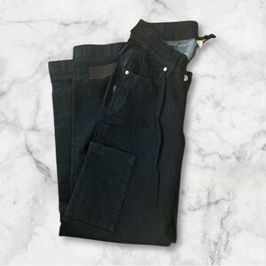 D&Co Adaptive Jeans Pull On Split Hem Zipper Sides 10 NWT